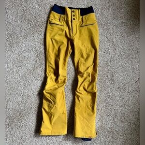 Roxy Yellow Ski Pants